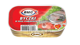 Byczki w sosie pomidorowym / 125g - BMC