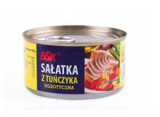 Sałatka z tuńczyka egzotyczna - 185g -  B&K