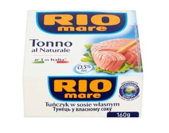 Tuńczyk w sosie własnym 160g - Rio Mare