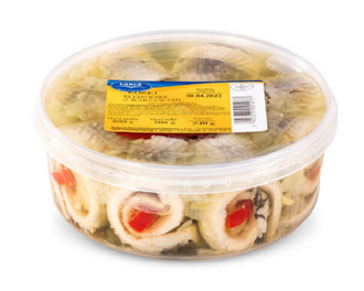 Koreczki śledziowe z warzywami / 800g