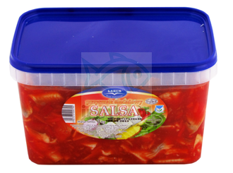 Śledzie w sosie salsa - na kilogramy