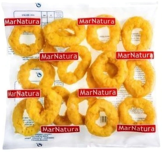 Kalmary krążki panierowane - mrożone / 1kg