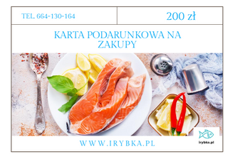 Karta podarunkowa o wartości 200zł