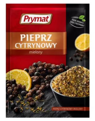 Pieprz cytrynowy - mielony - Prymat