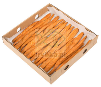 Łosoś paski wędzony na ciepło