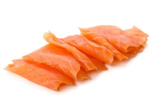 Łosoś wędzony na zimno plastrowany premium / 1kg