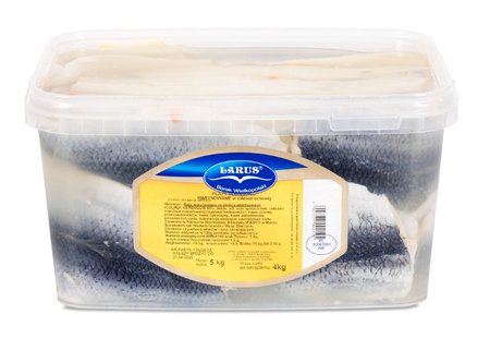 Płaty śledziowe marynowane w occie na kg 