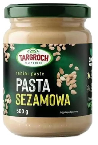 Pasta Sezamowa z Sezamu Tahini TARGROCH / 500g