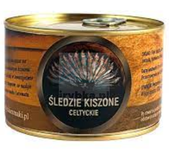 Śledzie kiszone - celtyckie / puszka 250g