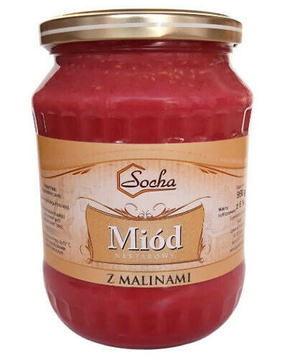 Miód z malinami 950g - Polski 